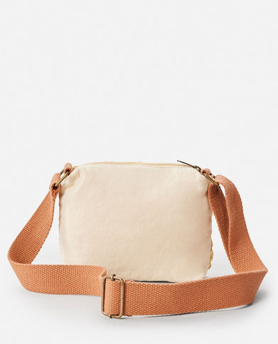 Essentials Straw Crossbody - Natural