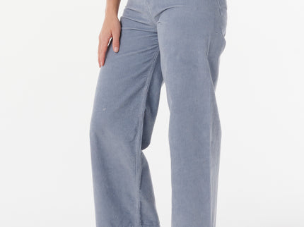 Stevie Cord Pant - Blue Grey