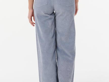 Stevie Cord Pant - Blue Grey