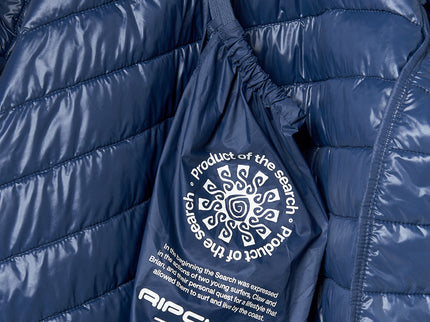 Anti Series Search Puffer Hood - Light Navy