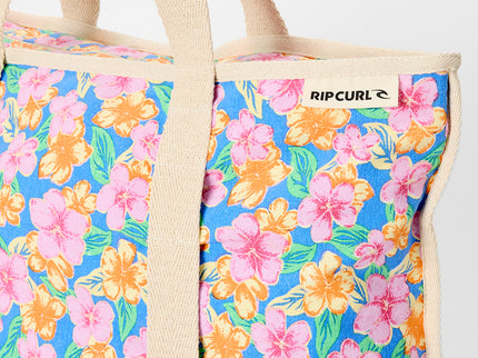 Mixed Canvas 31L Tote - Cornflower Blue