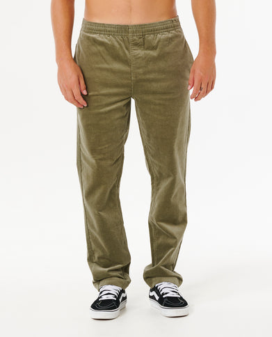 Classic Surf Cord Beach Pant - Surplus Green