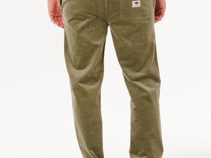 Classic Surf Cord Beach Pant - Surplus Green