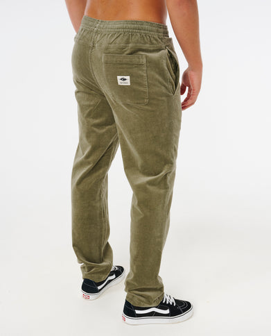 Classic Surf Cord Beach Pant - Surplus Green