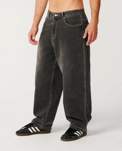 Archive Dirty Denim Pant - Washed Grey