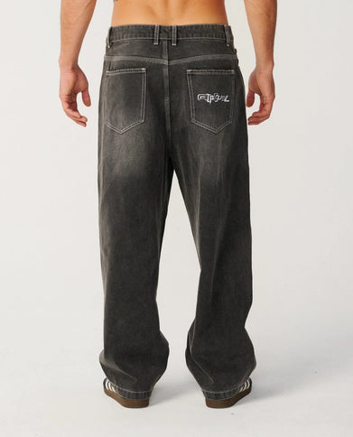 Archive Dirty Denim Pant - Washed Grey