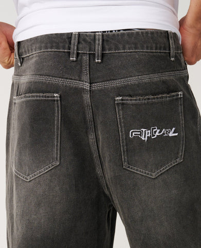 Archive Dirty Denim Pant - Washed Grey