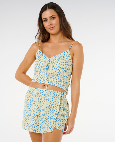Surf Side Skort - Light Yellow