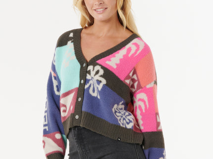 Keepsakes Jacquard Cardigan - Pink