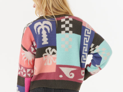 Keepsakes Jacquard Cardigan - Pink