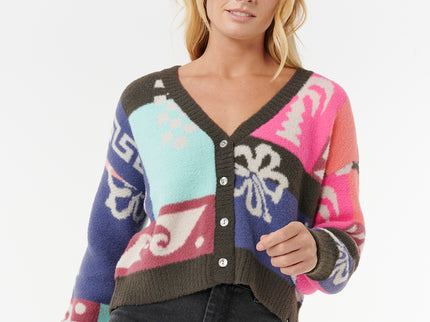 Keepsakes Jacquard Cardigan - Pink