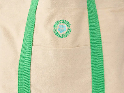 Mixed Logo 25L Tote - Natural/Green  Schouder Tas van Rip Curl | SHAKA