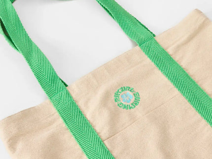 Mixed Logo 25L Tote - Natural/Green  Schouder Tas van Rip Curl | SHAKA
