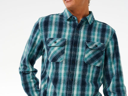 Swc Flannel Shirt - Dark Navy