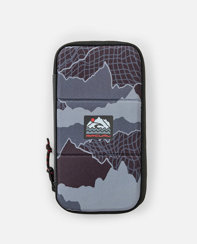 F-Light Search Travel Wallet - Black/Grey