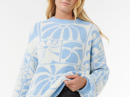 Aots-Ty Williams Jacquard Crew - Blue