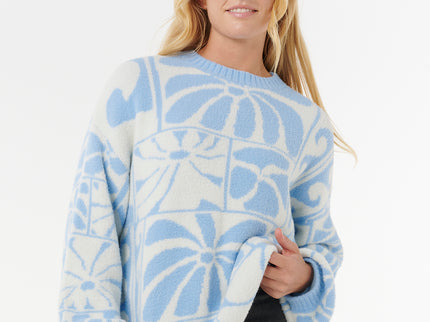 Aots-Ty Williams Jacquard Crew - Blue