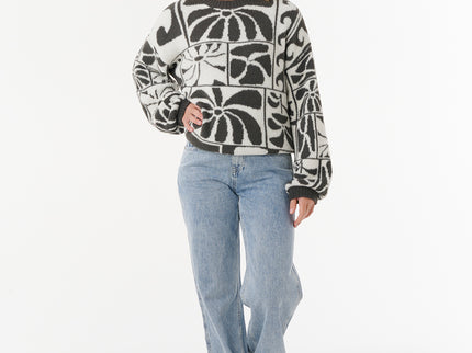 Aots-Ty Williams Jacquard Crew - Black