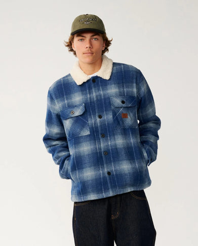 Classic Surf Bells Sherpa Jkt - Navy