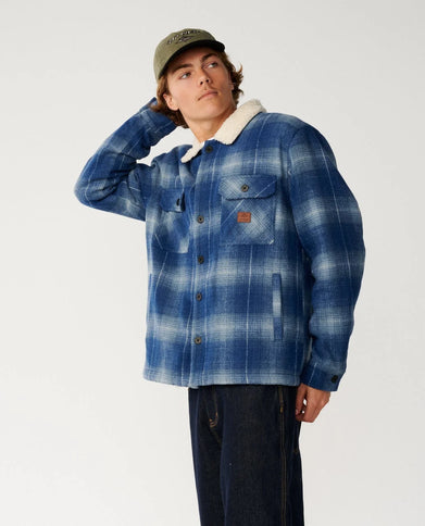 Classic Surf Bells Sherpa Jkt - Navy
