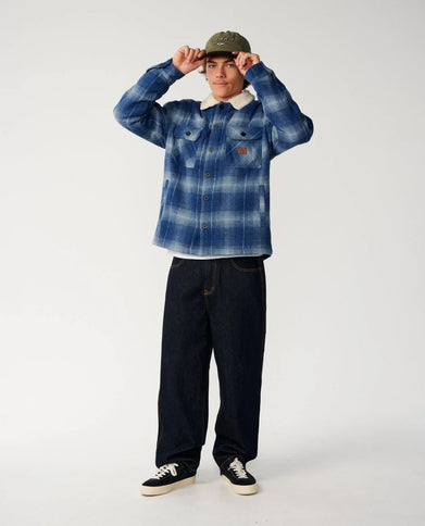 Classic Surf Bells Sherpa Jkt - Navy