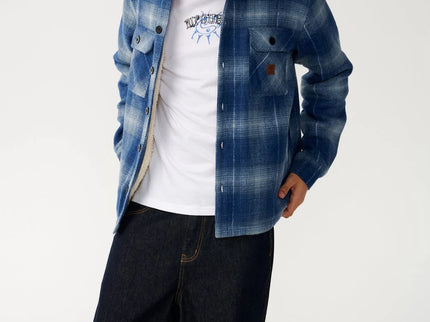 Classic Surf Bells Sherpa Jkt - Navy