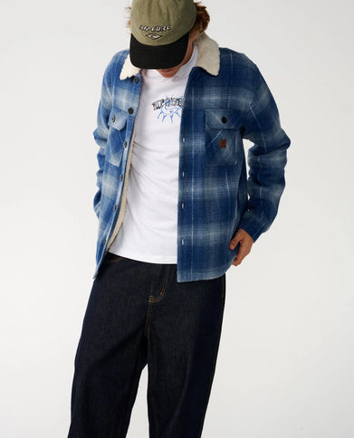 Classic Surf Bells Sherpa Jkt - Navy