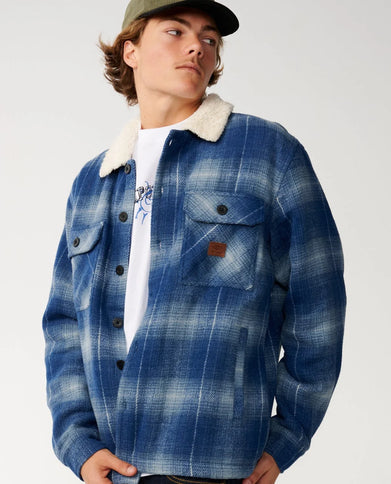 Classic Surf Bells Sherpa Jkt - Navy