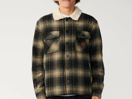 Classic Surf Bells Sherpa Jkt - Black