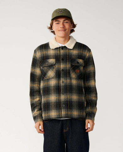 Classic Surf Bells Sherpa Jkt - Black