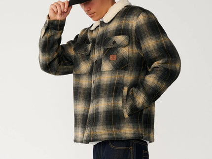 Classic Surf Bells Sherpa Jkt - Black
