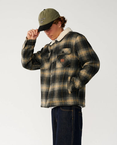 Classic Surf Bells Sherpa Jkt - Black