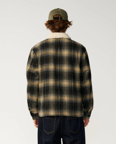 Classic Surf Bells Sherpa Jkt - Black
