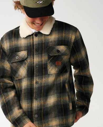 Classic Surf Bells Sherpa Jkt - Black
