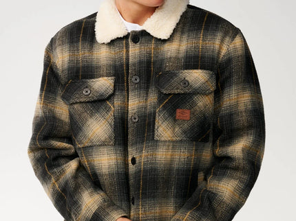Classic Surf Bells Sherpa Jkt - Black