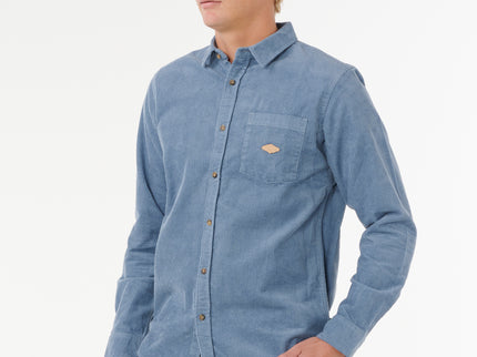 Classic Surf Cord L/S Shirt - Bluefin