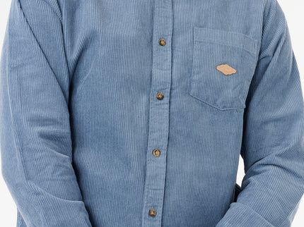 Classic Surf Cord L/S Shirt - Bluefin