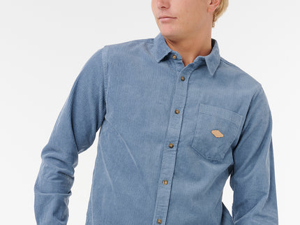 Classic Surf Cord L/S Shirt - Bluefin