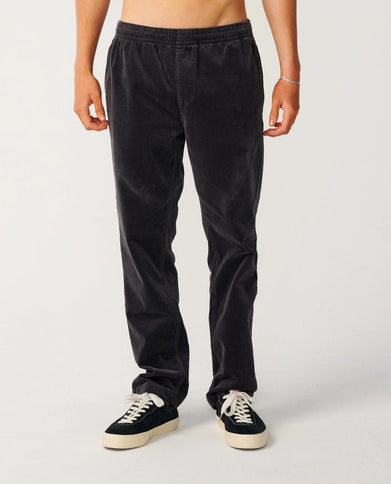 Classic Surf Cord Beach Pant - Washed Black