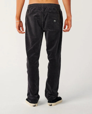 Classic Surf Cord Beach Pant - Washed Black