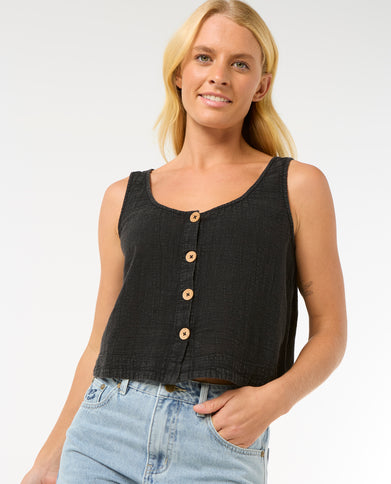Classic Surf Tank II - Washed Black