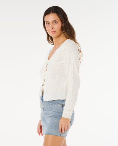 Pacific Knit Cardi - Bone