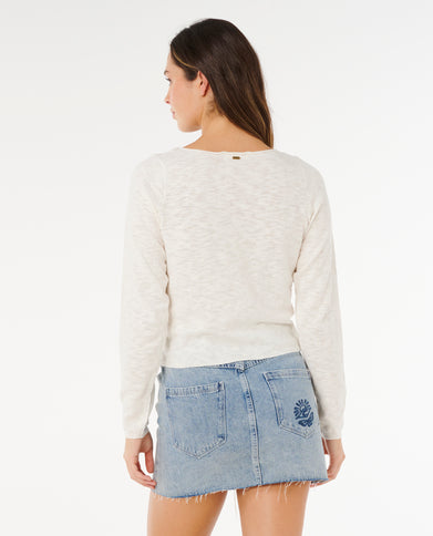 Pacific Knit Cardi - Bone