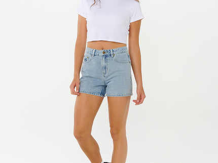 Tabby Denim Short - Vintage Blue