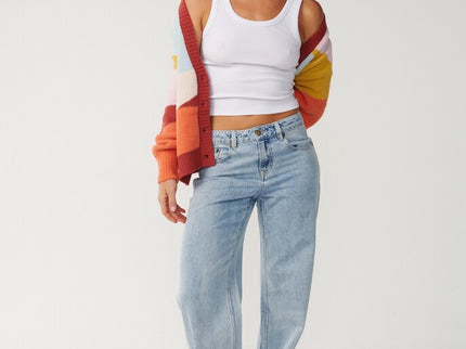 Surf Revival Jacquard Cardi - Multico