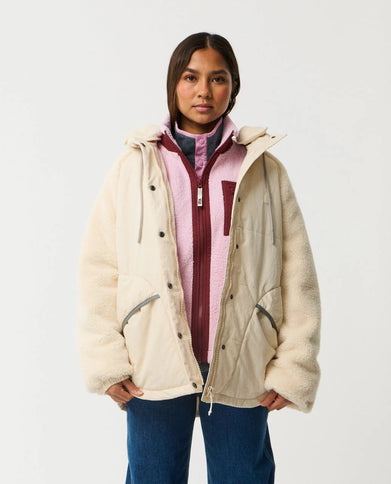 S-Series Splice Puffer - Off White
