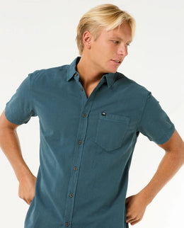 Classic Surf Washed S/S Shirt - Pine Night
