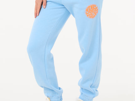 Icons Of Surf Track Pant - Mid Blue/Orange