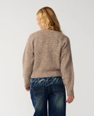 Venture Zip Thru Cardigan - Mocha