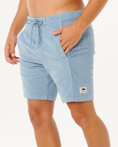 Classic Surf Cord Walkshort - Faded Denim